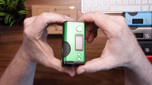 Load image into Gallery viewer, Basium Squonker Mod by Vaping Biker &amp; Dovpo
