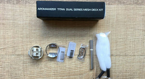 Steam Crave Aromamizer Titan Dual series Mesh Deck